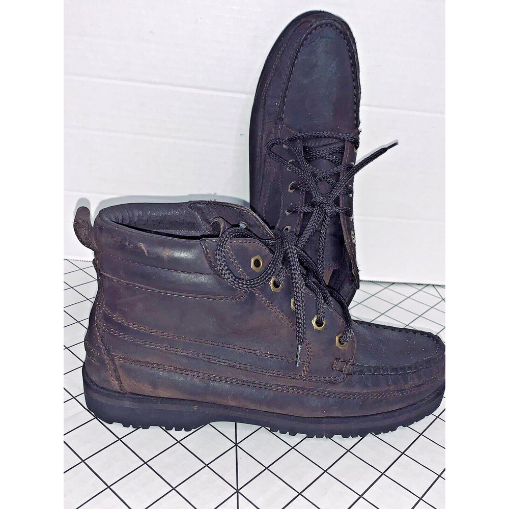 Colorado Amazonas Mens Sz 5.5 Womens 7 Brown Leather Lace Up Boots Chukka Unworn